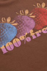 Strawberry Graphic Crop T-Shirt