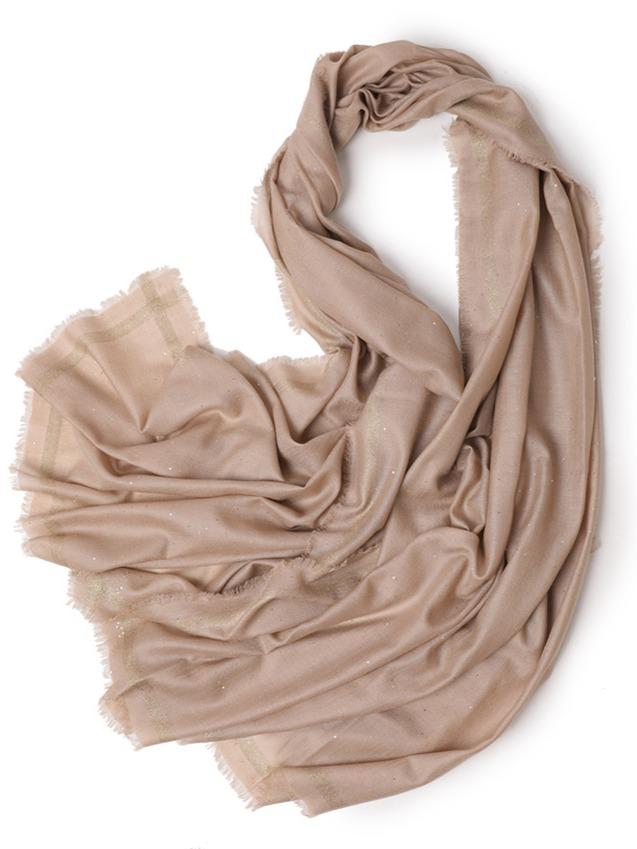 Casual Sequined Woolen Scarf