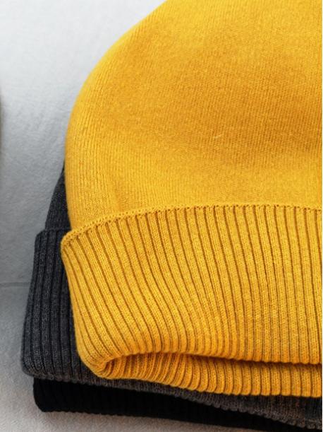 Double Layer Warm Knit Beanie