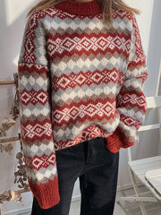 Christmas Jacquard Knit Sweater