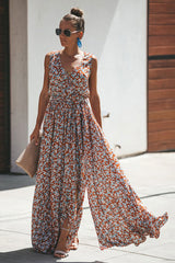 Boho Maxi Dress, Sundress, Cherry Blossom