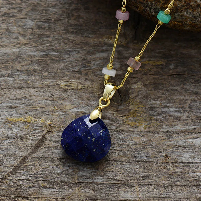 Boho Necklace - Crystal Aesthetic Beads Choker Necklaces